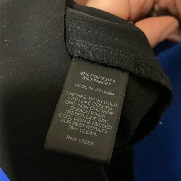 Two color cinched jumpsuit & adjustable strings - Picture 6 of 7